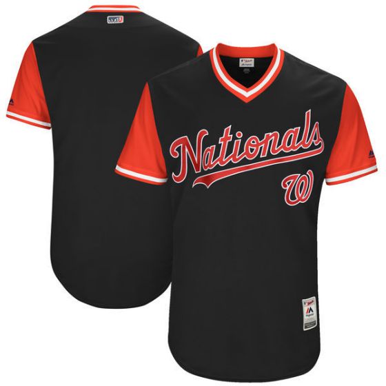 Men Washington Nationals Blank Brown New Rush Limited MLB Jerseys